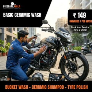 Bucket Wash + Ceramic Shampoo + Tyre Polish