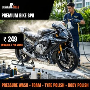 Pressure Wash + Foam + Tyre Polish + Body Polish